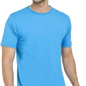 T-Shirt - Unisex Dry Fit T-Shirt - Turquoise Blue
