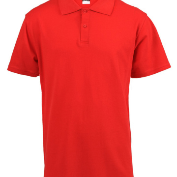 T-Shirt - Kids / Children Polo / Golfer T-Shirt -  Red