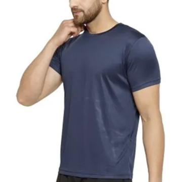 T-Shirt - Unisex Dry Fit T-Shirt - Navy Blue