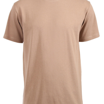 T-Shirt - Kids / Children Crew Neck T-Shirt - Stone Brown